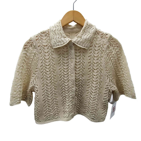 トゥデイフル TODAYFUL Lace Knit Shirts レースニットシャツ レディース FREE