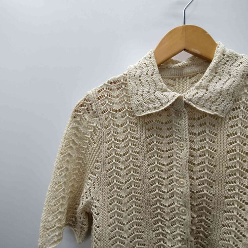 トゥデイフル TODAYFUL Lace Knit Shirts レースニットシャツ レディース FREE