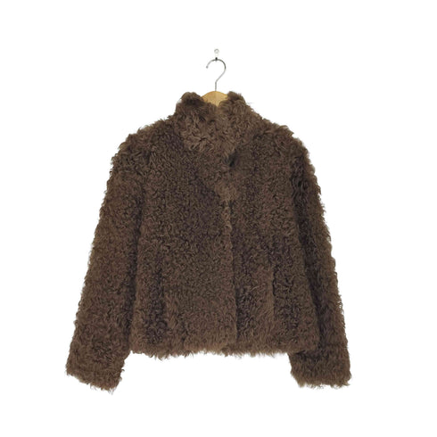 アバハウスドゥヴィネット abahouse devinette real fur 100% mouton リアルムートンファージャケット レディース