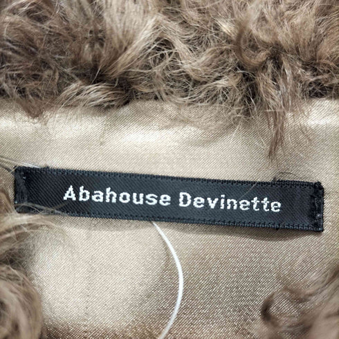 アバハウスドゥヴィネット abahouse devinette real fur 100% mouton リアルムートンファージャケット レディース