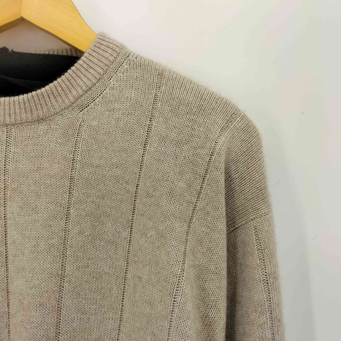 エルメネジルドゼニア Ermenegildo Zegna cashmere カシミヤ混 クルーネックニット メンズ JPN:48
