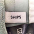 シップス SHIPS 24aw ベッチン ライン ストレート パンツ レディース JPN:36