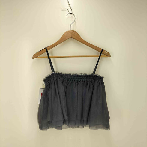 スローブイエナ SLOBE IENA 25ss チュールフリルキャミ レディース