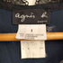 アニエスベー agnes b. PARIS レーヨン混 襟レース ロングワンピース レディース JPN:1