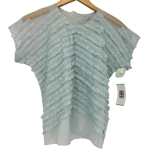 アクネ Acne ジャンプパラシュート シアー フリル トップス レディース 36