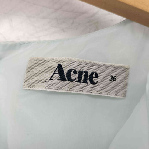 アクネ Acne ジャンプパラシュート シアー フリル トップス レディース 36