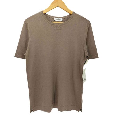 グランサッソ Gran Sasso イタリア製 S/S コットンニット メンズ EUR:46