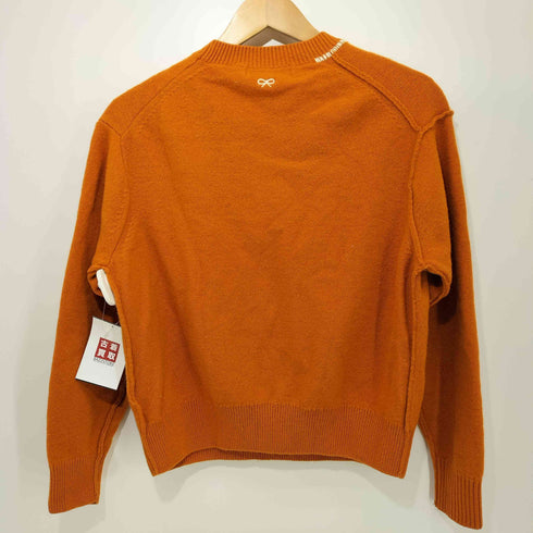 アニヤハインドマーチ ANYA HINDMARCH プレミアムラムクルーネックセーター レディース JPN:L
