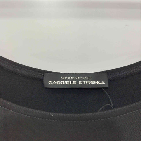 ストラネス ガブリエレ ストレーレ STRENESSE GABRIELE STREHLE レザーストラップ キャミソールワンピース レディース DE:38