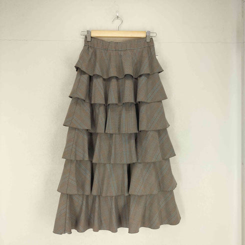 ファーファー furfur ティアードフリルスカート レディース ONESIZE