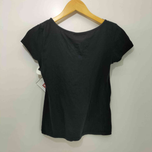 ミッシェルクラン MICHEL KLEIN ラメプリントTシャツ Y2K レディース JPN:38