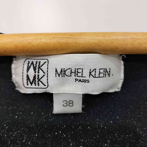 ミッシェルクラン MICHEL KLEIN ラメプリントTシャツ Y2K レディース JPN:38
