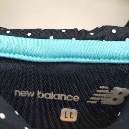 ニューバランス NEW BALANCE ブランドロゴプリント ドット柄 フーデット テニスウェア レディース LL
