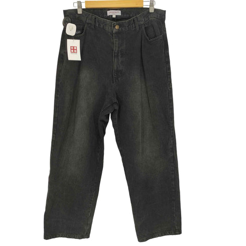 ヤードセール YARD SALE Phantasy Jeans ファンタジージーンズ ルーズフィット ブラック デニムパンツ メンズ L