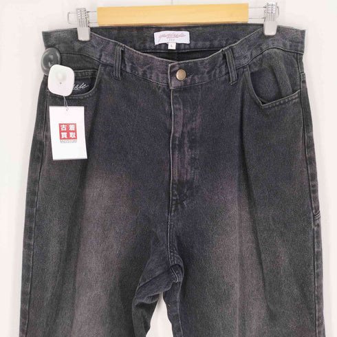ヤードセール YARD SALE Phantasy Jeans ファンタジージーンズ ルーズフィット ブラック デニムパンツ メンズ L