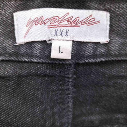 ヤードセール YARD SALE Phantasy Jeans ファンタジージーンズ ルーズフィット ブラック デニムパンツ メンズ L