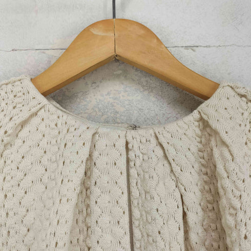 Acka. crochet knit onepiece sweet レディース 2