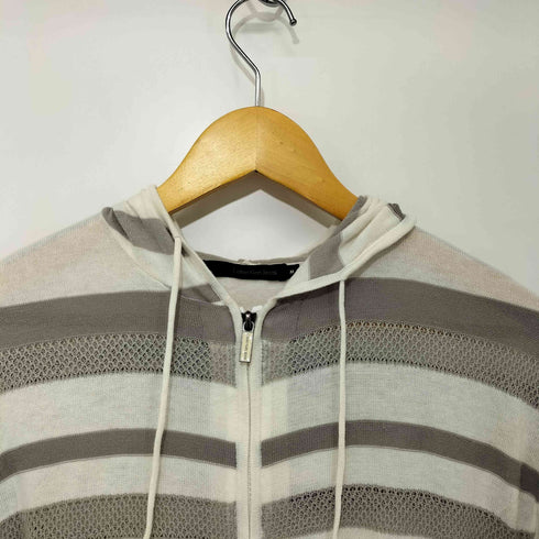 カルバンクラインジーンズ Calvin Klein Jeans ボーダージップパーカー Y2K レディース JPN:M