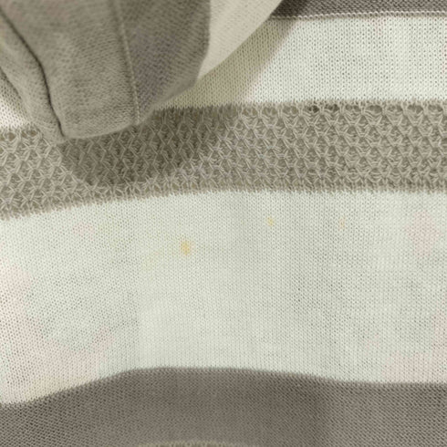 カルバンクラインジーンズ Calvin Klein Jeans ボーダージップパーカー Y2K レディース JPN:M