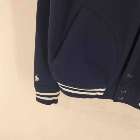 ポロバイラルフローレン Polo by RALPH LAUREN フリースグラフィック ベースボール ジャケット メンズ M