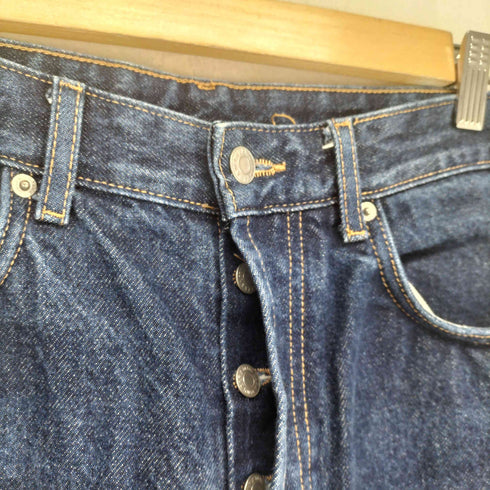 ザラ ZARA ボタンフライストレートデニムパンツ メンズ 31