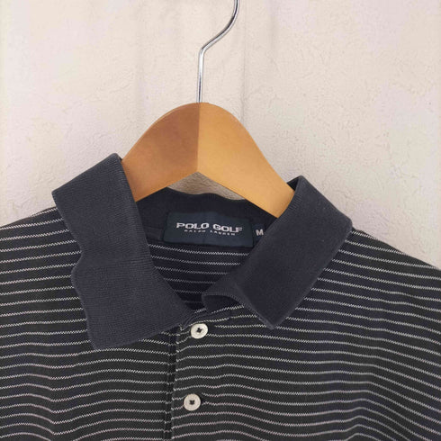 ポロゴルフラルフローレン POLO GOLF RALPH LAUREN ボーダーポロシャツ メンズ M