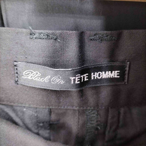 テットオム TETE HOMME テーラードジャケット タックパンツ セットアップ メンズ L