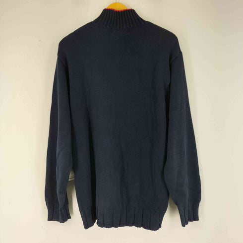 チャップスラルフローレン CHAPS RALPH LAUREN コットン ハーフジップニット メンズ JPN:M