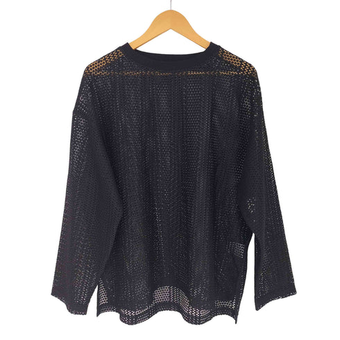リル LILL ルーズシルエットシアーメッシュカットソー メンズ JPN:M