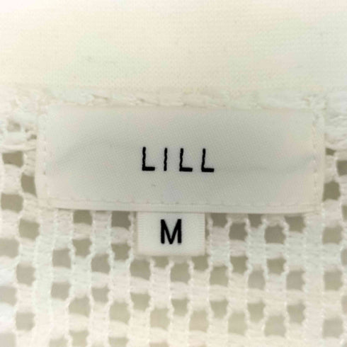 リル LILL ルーズシルエットシアーメッシュカットソー メンズ JPN:M