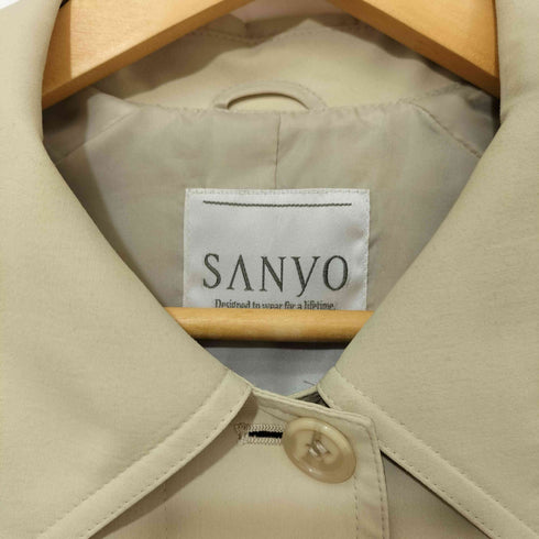 サンヨー SANYO 比翼ステンカラーコート レディース JPN:9号