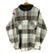 ビームス BEAMS ワイドフィット フード チェック ネルシャツ メンズ import:L
