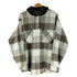 ビームス BEAMS ワイドフィット フード チェック ネルシャツ メンズ import:L