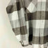 ビームス BEAMS ワイドフィット フード チェック ネルシャツ メンズ import:L