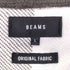 ビームス BEAMS ワイドフィット フード チェック ネルシャツ メンズ import:L