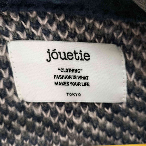 ジュエティ jouetie パターンモヘアライクルーズカーデ レディース JPN:M