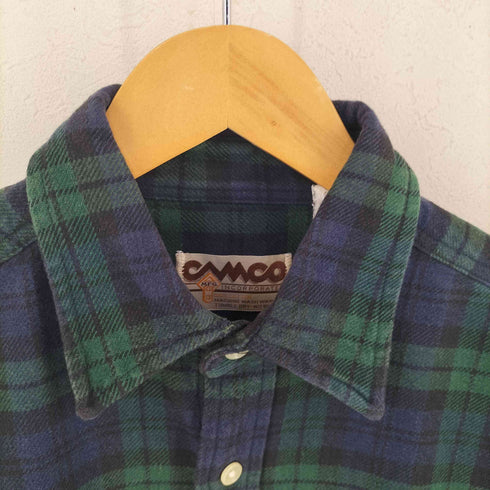 カムコ CAMCO チェック柄 ネルシャツ メンズ import:S