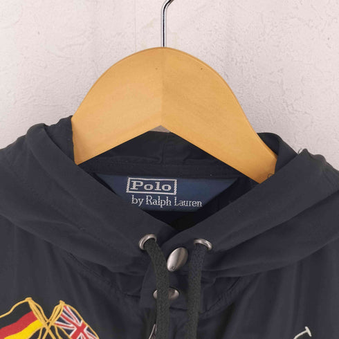 ポロバイラルフローレン Polo by RALPH LAUREN ナイロンフーデットジャケット メンズ M