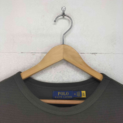 ポロラルフローレン POLO RALPH LAUREN ポニー刺繍サーマルTシャツ メンズ M