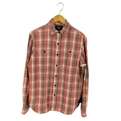ダブルアールエルラルフローレン RRL RALPH LAUREN チェック柄 ネルシャツ メンズ import:S