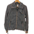 ディーゼル DIESEL 00S OLD 染め 加工 チンスト付き 2Way ダスティ ナイロン フライト ボンバー ジャケット Y2K メンズ import:S