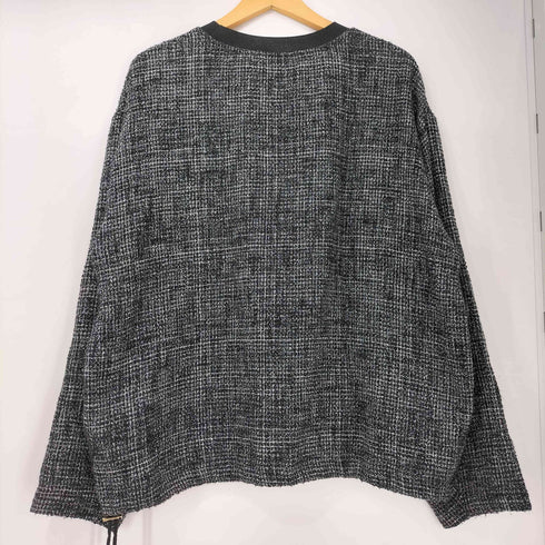 クルニ CULLNI Butcher Tweed Drawstring Long Sleeve Pullover メンズ JPN:1