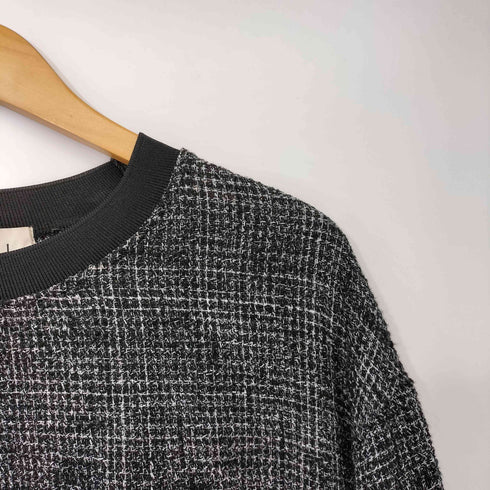 クルニ CULLNI Butcher Tweed Drawstring Long Sleeve Pullover メンズ JPN:1