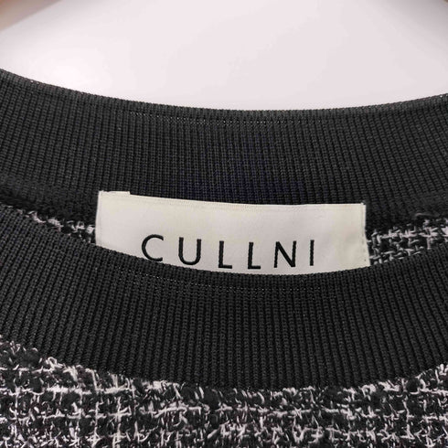 クルニ CULLNI Butcher Tweed Drawstring Long Sleeve Pullover メンズ JPN:1