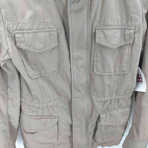 ディーゼル DIESEL 90-00S OLD 袖牛革 カウレザー ジップ ライダース パッカブル ギミック M-65 TYPE アーミー フィールド ジャケット Y2K メンズ import:S