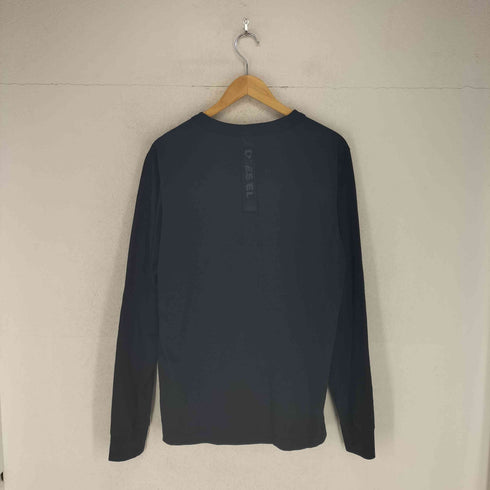 ディーゼル DIESEL ナイロンポケット切替サイドスリットクルーネックLSTシャツ メンズ L
