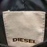ディーゼル DIESEL 00S OLD ピッグレザー パイピング 袖ジップ ギミック パディング パテント ナイロン キルト ライダース ジャケット ブルゾン Y2K メンズ import:S