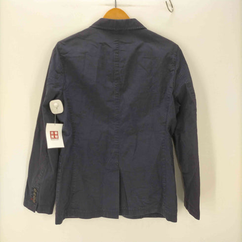 バーバリーブラックレーベル BURBERRY BLACK LABEL Cotton Linen Tailored Jacket 裏地チェック 背抜き 綿麻生地 コットン リネン 2B テーラード ジャケット メンズ import:M