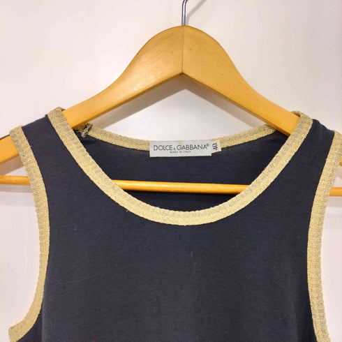 ドルチェアンドガッバーナ DOLCE&GABBANA 00S イタリア製 タンクトップ Y2K レディース JPN:40