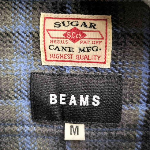ビームス BEAMS 【別注】クレイジー ワークシャツ メンズ JPN:M